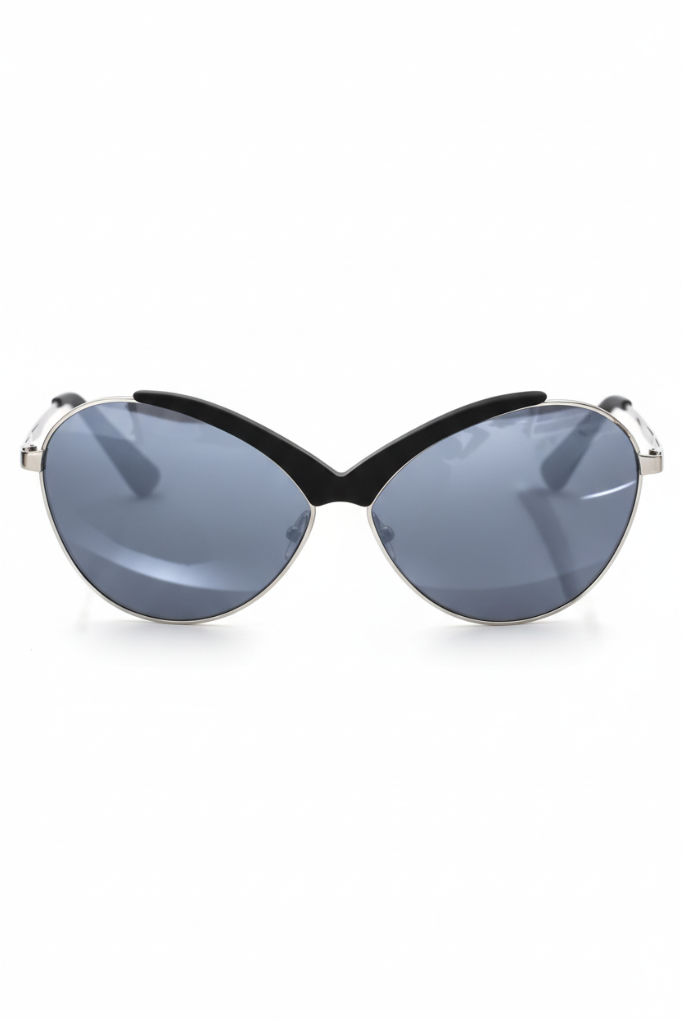 Frankie Morello Silver Metallic Fiber Women Women\'s Sunglasses Frankie Morello Multicolor Acetate Women main image 2